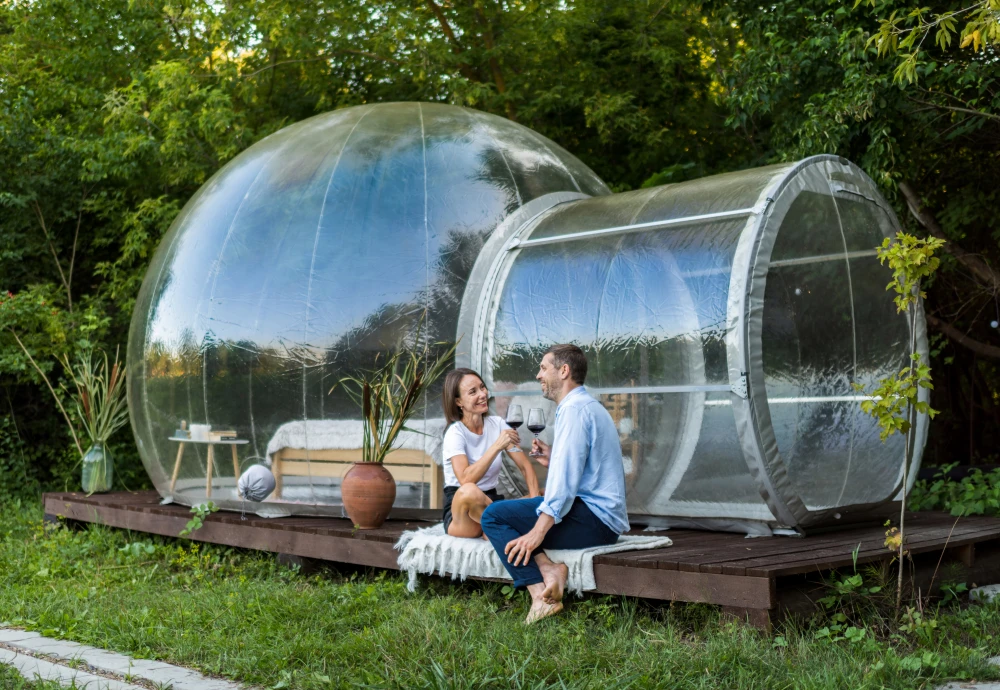 outdoor transparent tent